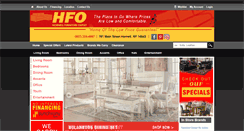 Desktop Screenshot of hornellfurnitureoutlet.com